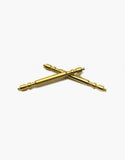 20mm Gold Spring  Bars 1.8mm Rolex Style by LUX Watch Straps