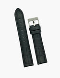 croc-Black-Alligator-Calf-Leather-and-black-High-Silicone-Hybrid-watch-bands-top