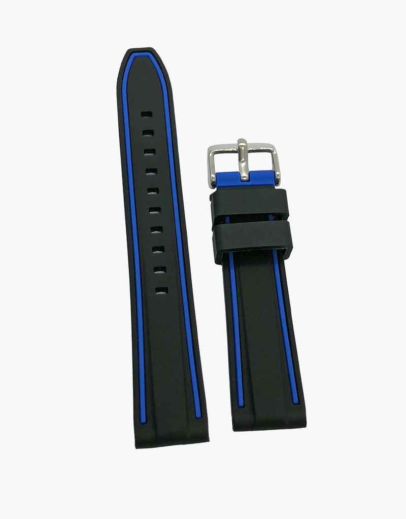 Rubber Deutron Style Diving watch bands strap by LUX LUX