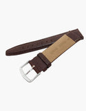 Hadley-Roma MS788 Brown Buffalo Shruken Grain Leather Watch Band Hadley-Roma