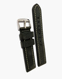 Gray Oil tanned Leather Watch strap-Hadley-Roma MS854