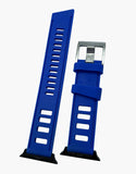 blue-Silicon-Rubber-isofrene-apple-watch-strap-top-sport straps