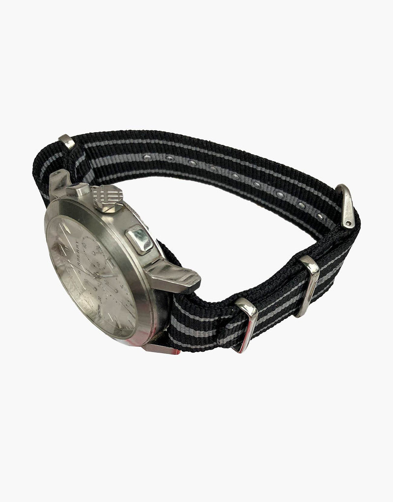 Nylon 3 Stripes NATO Style Watch Bands by LUX LUX