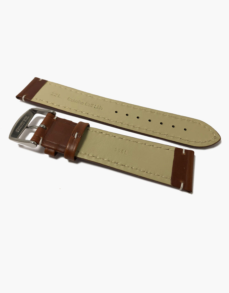 LUX Genuine Calf Skin Italian Leather Watch Band Oil Tanned strap Large LUX