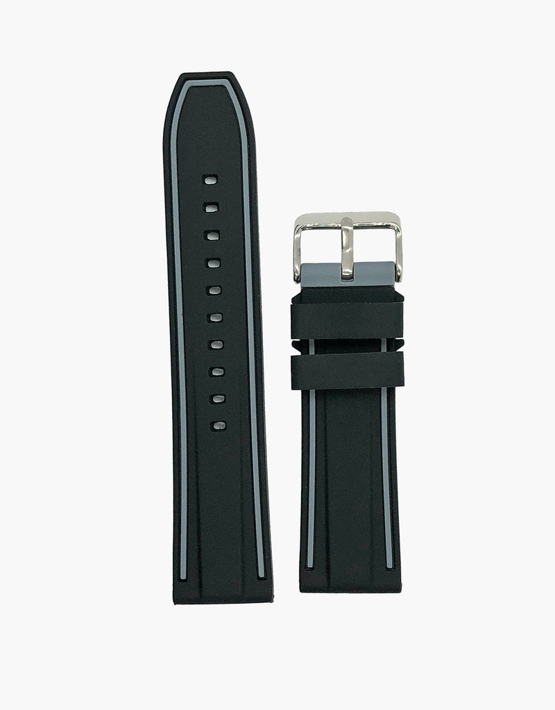 Rubber Deutron Style Diving watch bands strap by LUX LUX