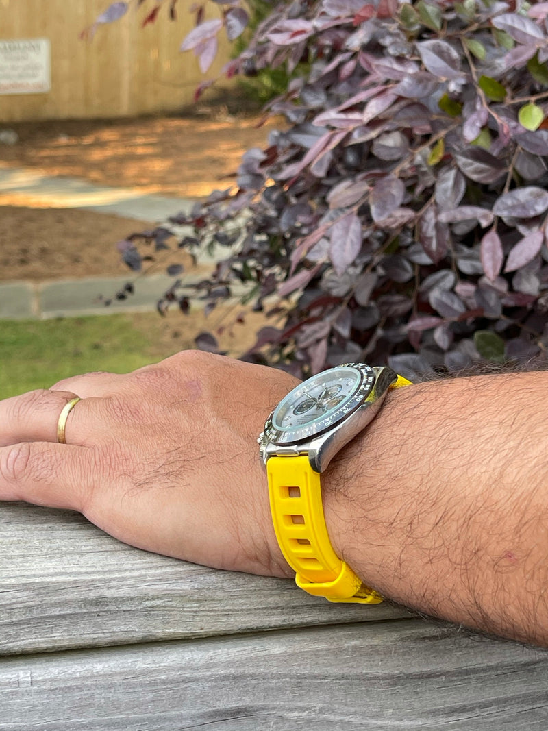 Silicon Rubber Isofrane Style Diving watch bands straps
