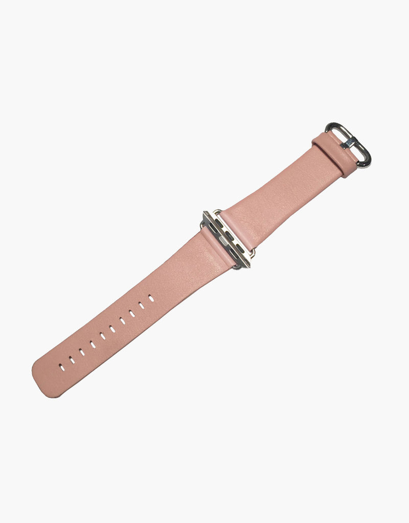 Pink Apple iWatch Style Straps Universal Smooth Calf leather LUX