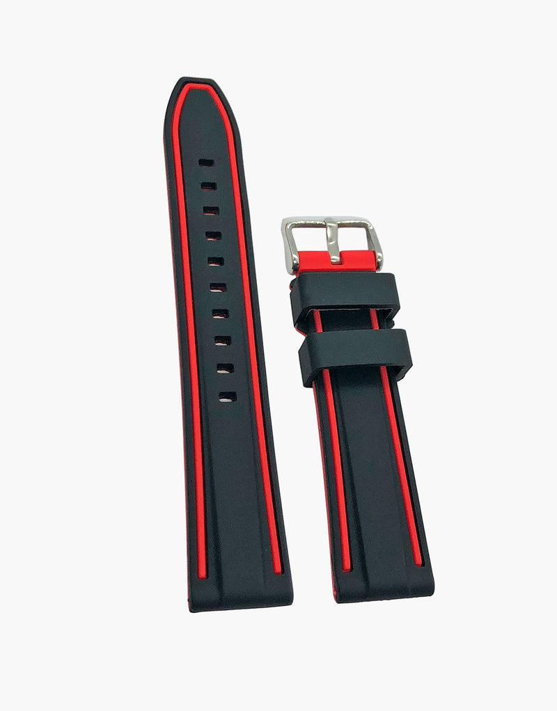 Rubber Deutron Style Diving watch bands strap by LUX LUX
