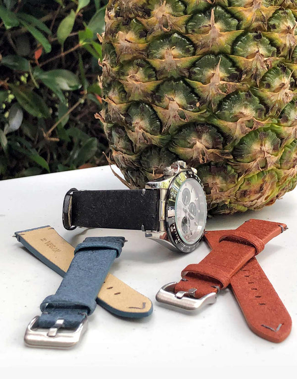 Vegan Leather Pineapple Leaf watch bands strap LUX